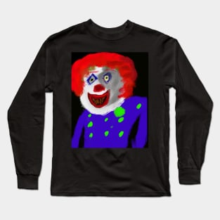 Evil clown 2 Long Sleeve T-Shirt